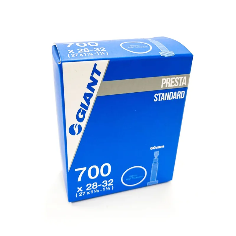 Giant 700 x 28-32c Presta 60mm Threaded Valve Inner Tube